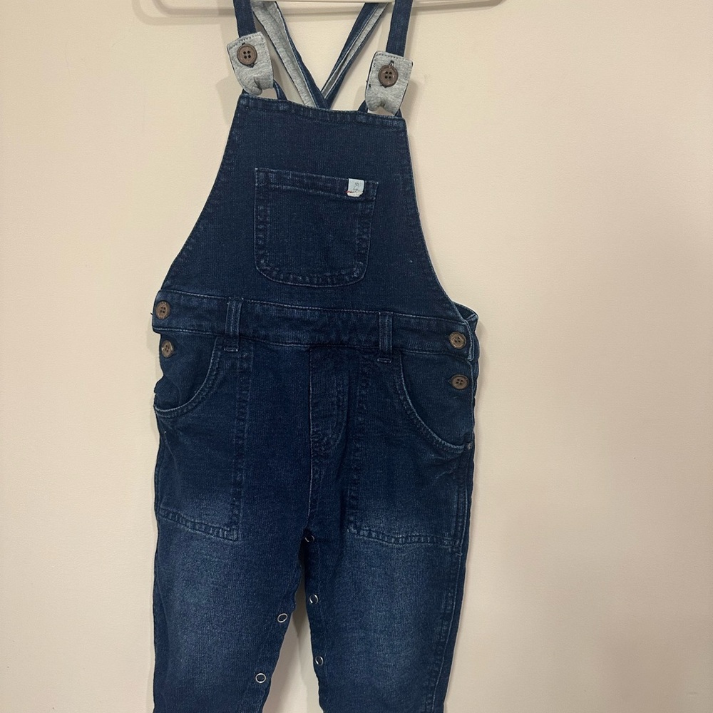 Kids Classic Blue Denim Overalls